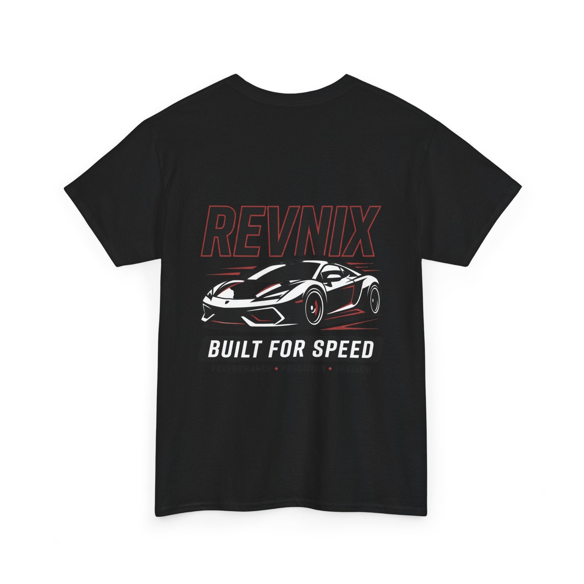 Revnix "Built for Speed" Tee — Performance Car Graphic T-Shirt