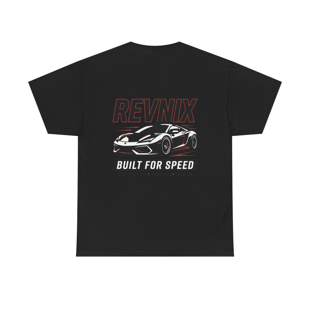 Revnix "Built for Speed" Tee — Performance Car Graphic T-Shirt