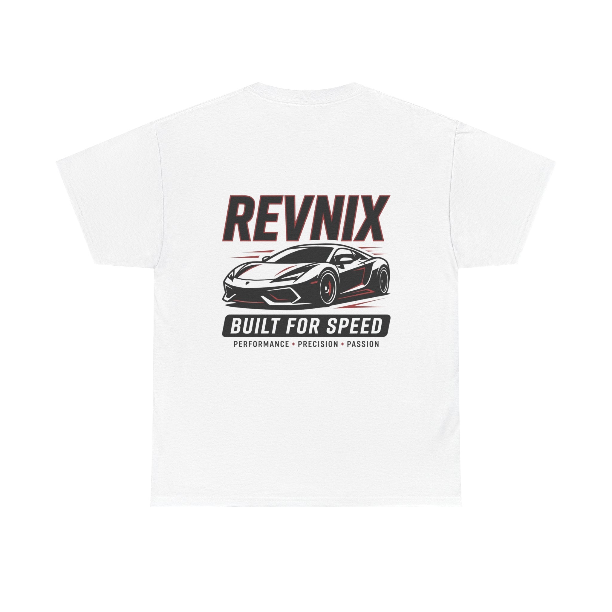 Revnix "Built for Speed" Tee — Performance Car Graphic T-Shirt